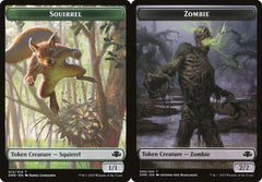 Squirrel (013) // Zombie (005) Double-Sided Token - Foil