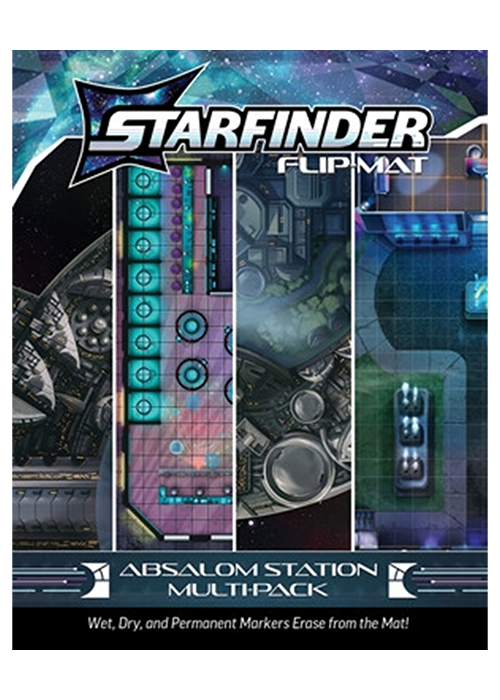 Starfinder Flip-Mat - Absalom Station Multi-Pack