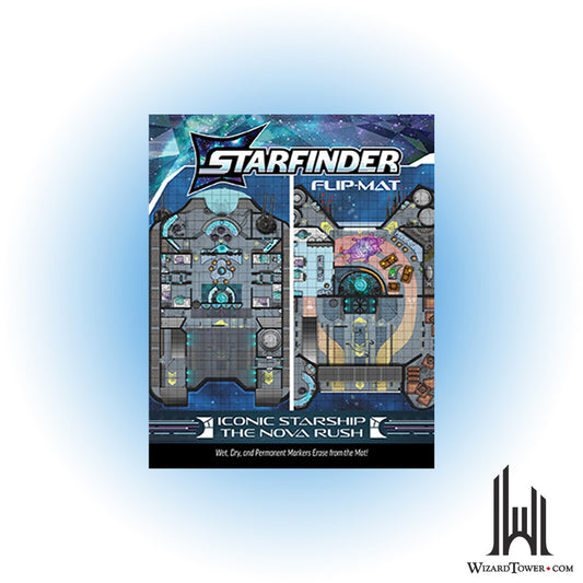 Starfinder Flip-Mat - Iconic Starship Nova Rush