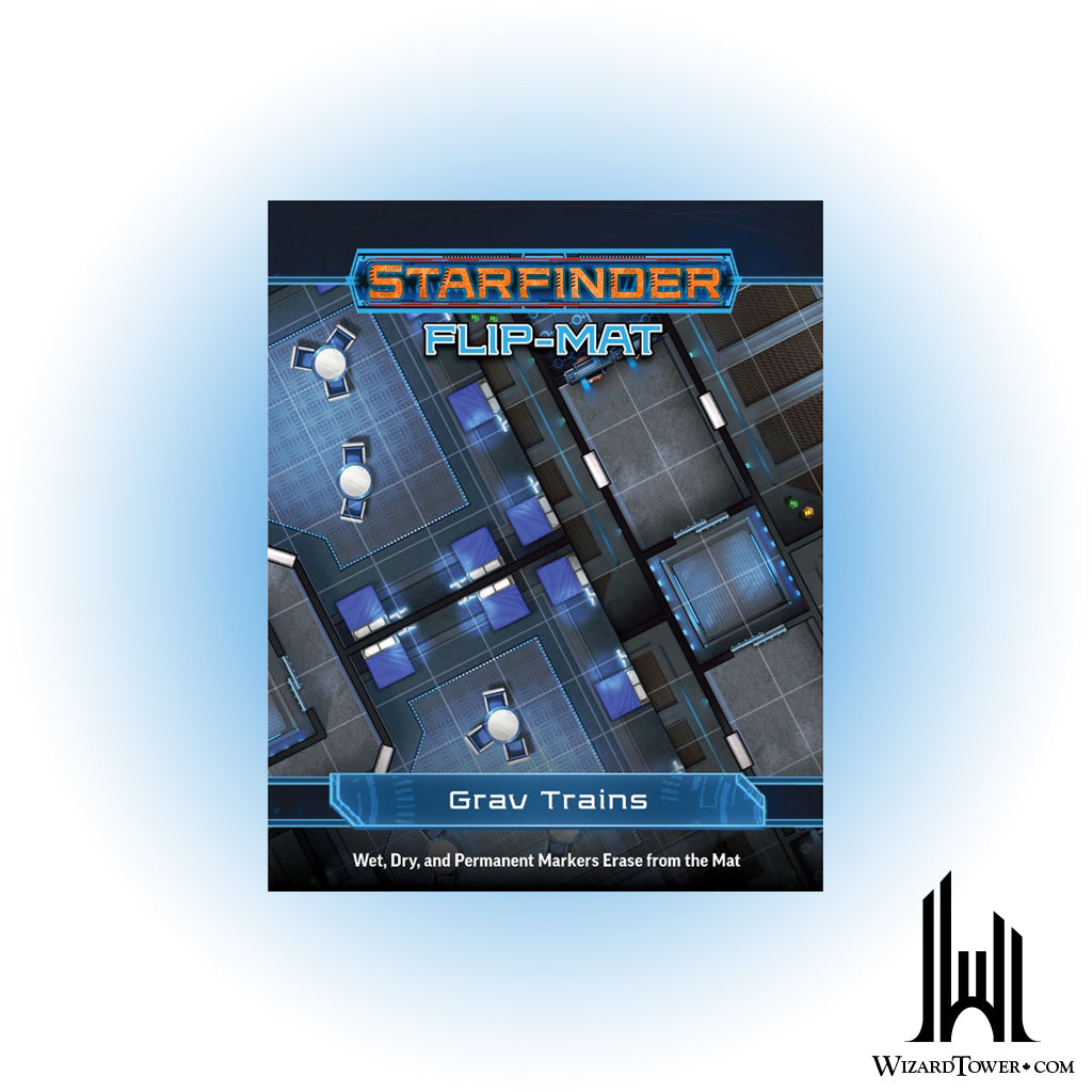 Starfinder Flip-Mat - Grav-Trains