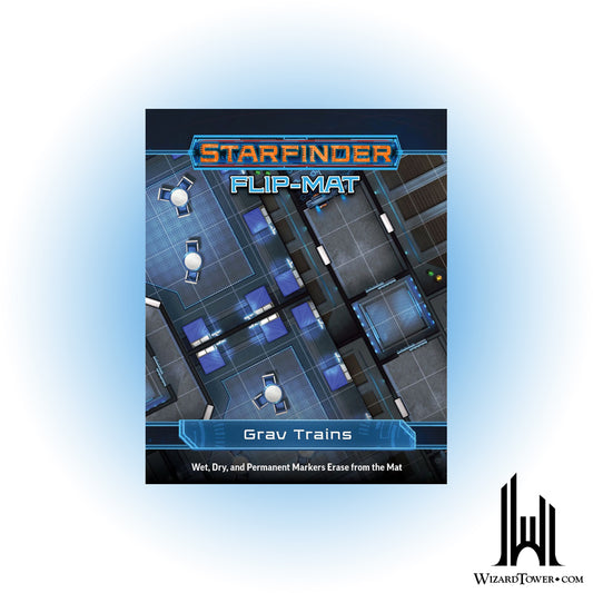 Starfinder Flip-Mat - Grav-Trains