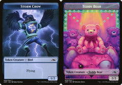 Storm Crow (005) // Teddy Bear (009) Double-Sided Token - Foil
