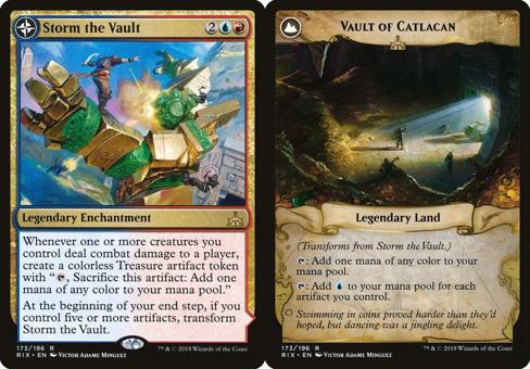 Storm the Vault // Vault of Catlacan - Foil