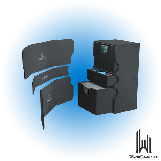 Deck Box - Stronghold - Black 200+