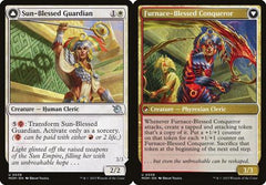 Sun-Blessed Guardian // Furnace-Blessed Conqueror - Foil