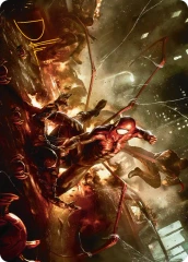 Superior Spider-Man (32/54) Art Card (ASMP) - Gold-Stamped Signature