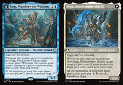 Sygg, Wanderwine Wisdom // Sygg, Wanderbrine Shield (ECL) - Foil