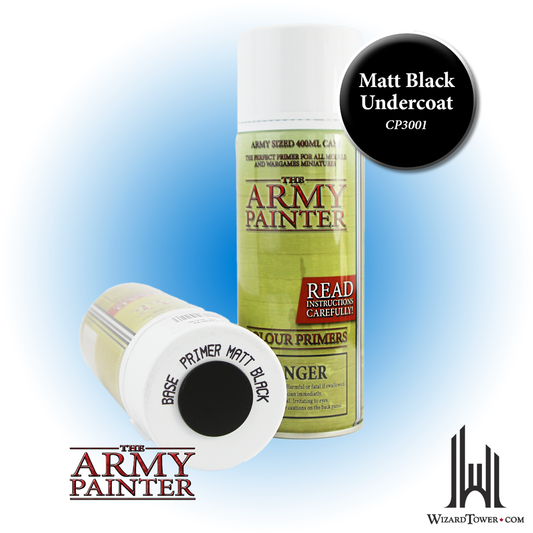 Army Painter Colour Primer Matte Black - 400ml
