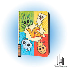 Binder - Faux-Leather Battle Time Trading Card Large