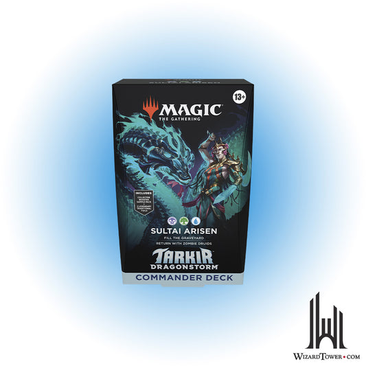 Magic the Gathering Tarkir Dragonstorm Commander Deck - Sultai Arisen (UBG)