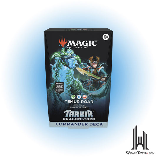 Magic the Gathering Tarkir Dragonstorm Commander Deck - Temur Roar (URG)