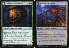 Tangleclaw Werewolf // Fibrous Entangler - Foil