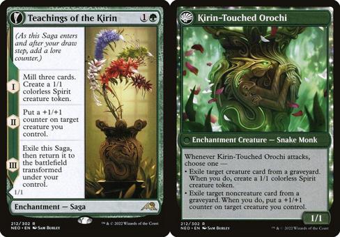 Teachings of the Kirin // Kirin-Touched Orochi - Foil
