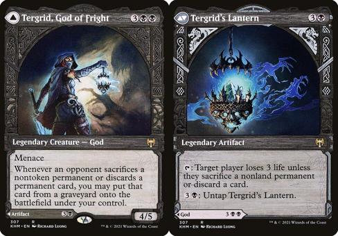 Tergrid, God of Fright // Tergrid's Lantern (307) (Showcase) - Foil