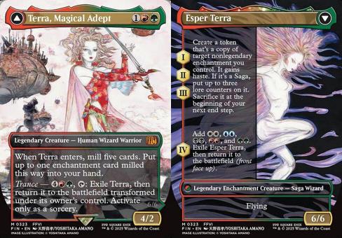 Terra, Magical Adept // Esper Terra (0323) (Borderless)