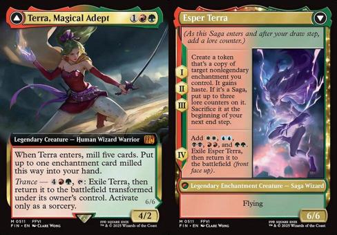 Terra, Magical Adept // Esper Terra (0511) (Extended Art) - Foil