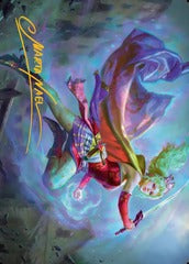Terra, Herald of Hope (20/53) Art Card (AFIN) - Gold-Stamped Signature