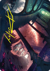 Terramorphic Expanse (27/54) Art Card (ADSK) - Gold-Stamped Signature