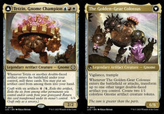 Tetzin, Gnome Champion // The Golden-Gear Colossus - Foil