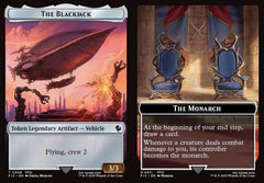 The Blackjack (0008) // The Monarch (0011) Double-Sided Token