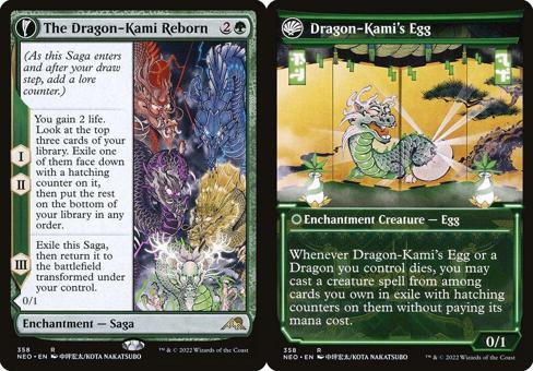 The Dragon-Kami Reborn // Dragon-Kami's Egg (358) (Showcase)