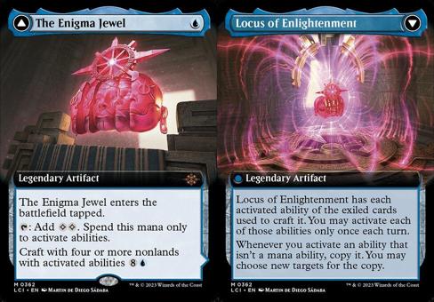 The Enigma Jewel // Locus of Enlightenment (0362) (Extended Art) - Foil