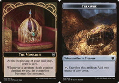 The Monarch (014) // Treasure (012) Double-Sided Token - Foil