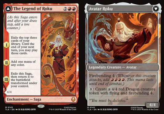 The Legend of Roku // Avatar Roku (TLA) - Foil