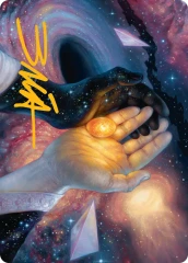 The Soul Stone (10/54) Art Card (ASMP) - Gold-Stamped Signature