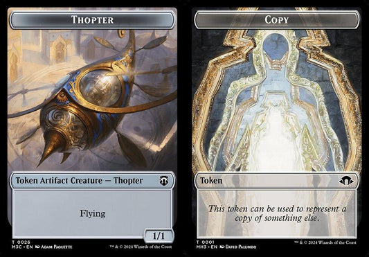 Thopter (0026) // Copy (0001) Double-Sided Token - Ripple Foil
