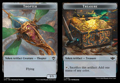 Thopter (0027) // Treasure (0018) Double-Sided Token