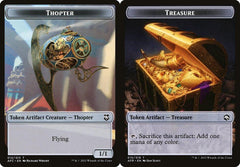 Thopter (012) // Treasure (015) Double-Sided Token
