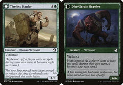 Tireless Hauler // Dire-Strain Brawler - Foil