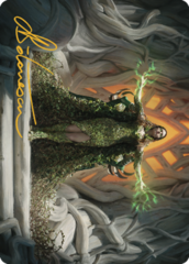 Titania, Voice of Gaea (26/81) Art Card (ABRO) - Gold-Stamped Signature