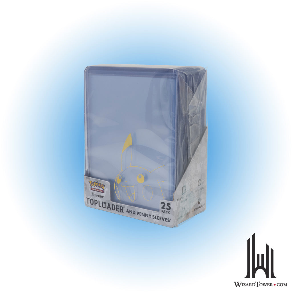 Toploader - Pikachu With Sleeves 3" x 4" Pack of 25