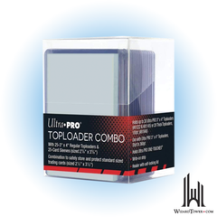 Toploader - With Sleeves 3" x 4" Pack of 25