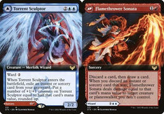 Torrent Sculptor // Flamethrower Sonata (331) (Extended Art)