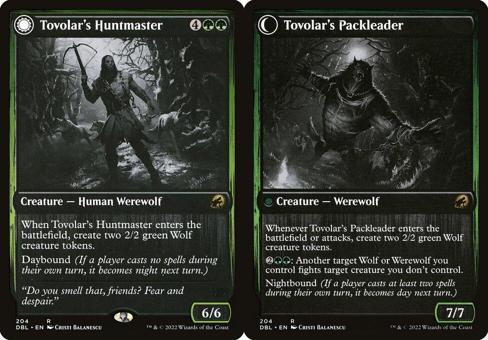 Tovolar's Huntmaster // Tovolar's Packleader