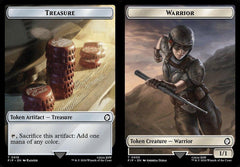 Treasure (0018) // Warrior (0005) Double-Sided Token - Foil