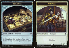 Treasure (010) // Vampire (010) Double-Sided Token - Foil
