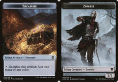 Treasure (012) // Zombie (006) Double-Sided Token - Foil