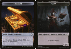 Treasure (015) // Vecna (008) Double-Sided Token - Foil