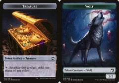Treasure (015) // Wolf (013) Double-sided Token