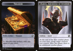 Treasure (015) // Zariel, Archduke of Avernus Emblem (019) Double-Sided Token - Foil