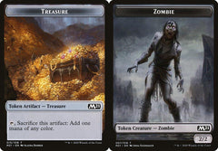 Treasure (015) // Zombie (007) Double-Sided Token - Foil