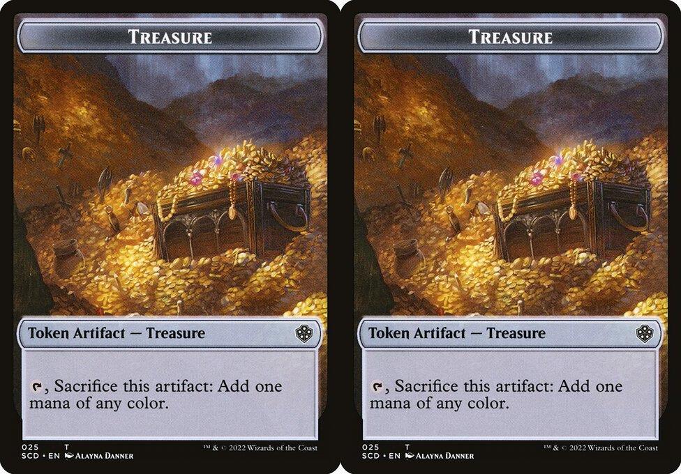 Treasure (025) // Treasure (025) Double-Sided Token