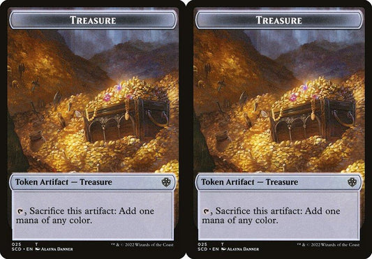 Treasure (025) // Treasure (025) Double-Sided Token