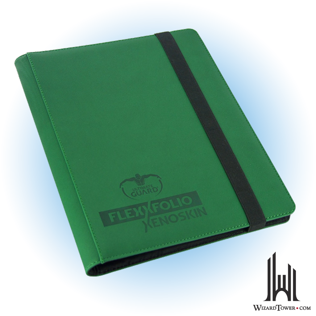 Binder - Flexxfolio Xenoskin Green 9-Pocket
