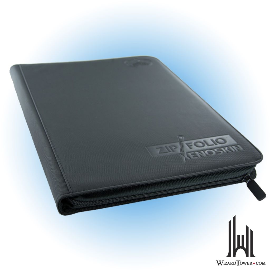 Binder - Zipfolio Xenoskin Black 9-Pocket