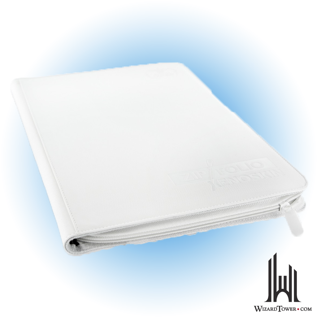 Binder - Zipfolio Xenoskin White 9-Pocket